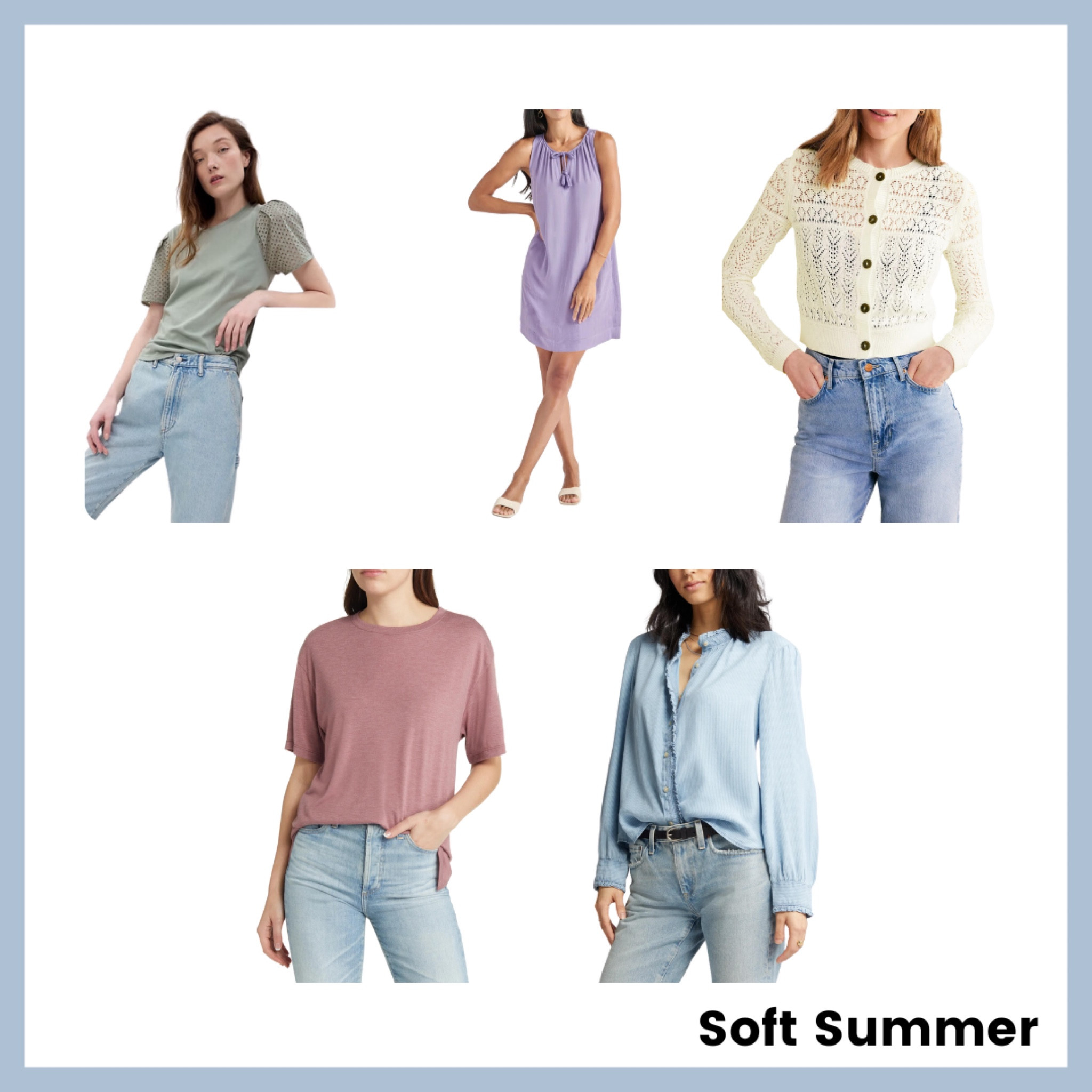 #softsummerstyle #coloranalysis #softsummer #summer

#LTKSeasonal #LTKunder50 #LTKunder100