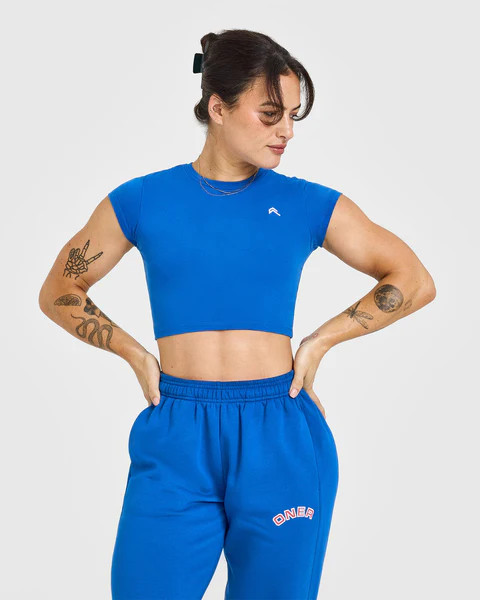 Cotton Icon Baby T-Shirt 
 Oasis Blue | Oner Active (UK / US)
