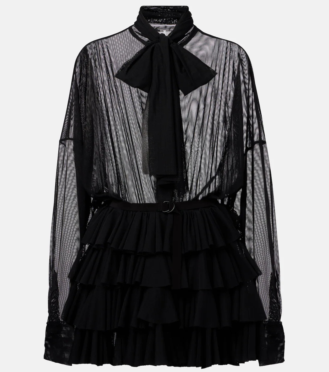 Ruffled minidress | Mytheresa (UK)