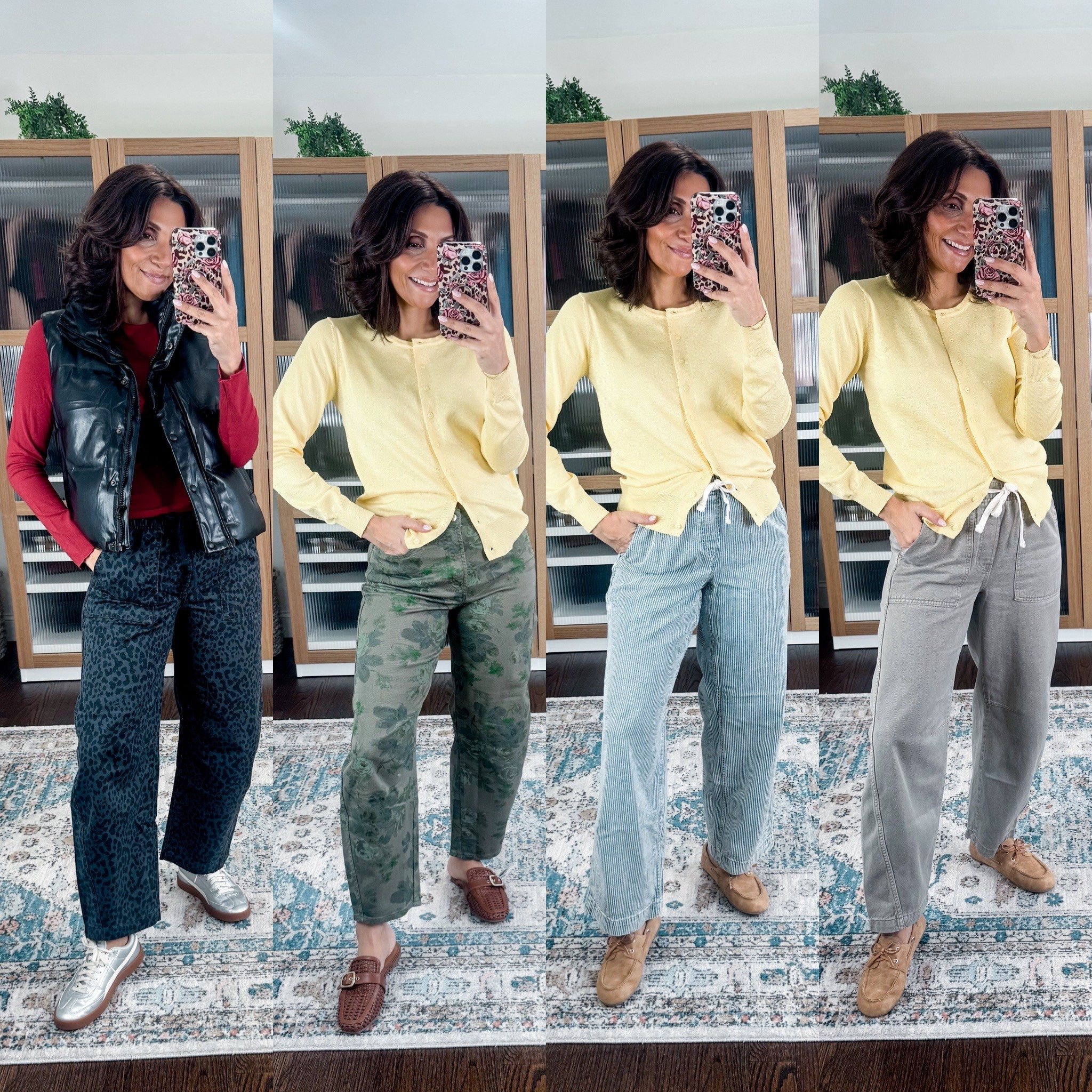 Gap Factory Sale 50% off plus 60% off with card! 
Wearing xs in all pants 

#LTKWorkwear #LTKSaleAlert #LTKOver40