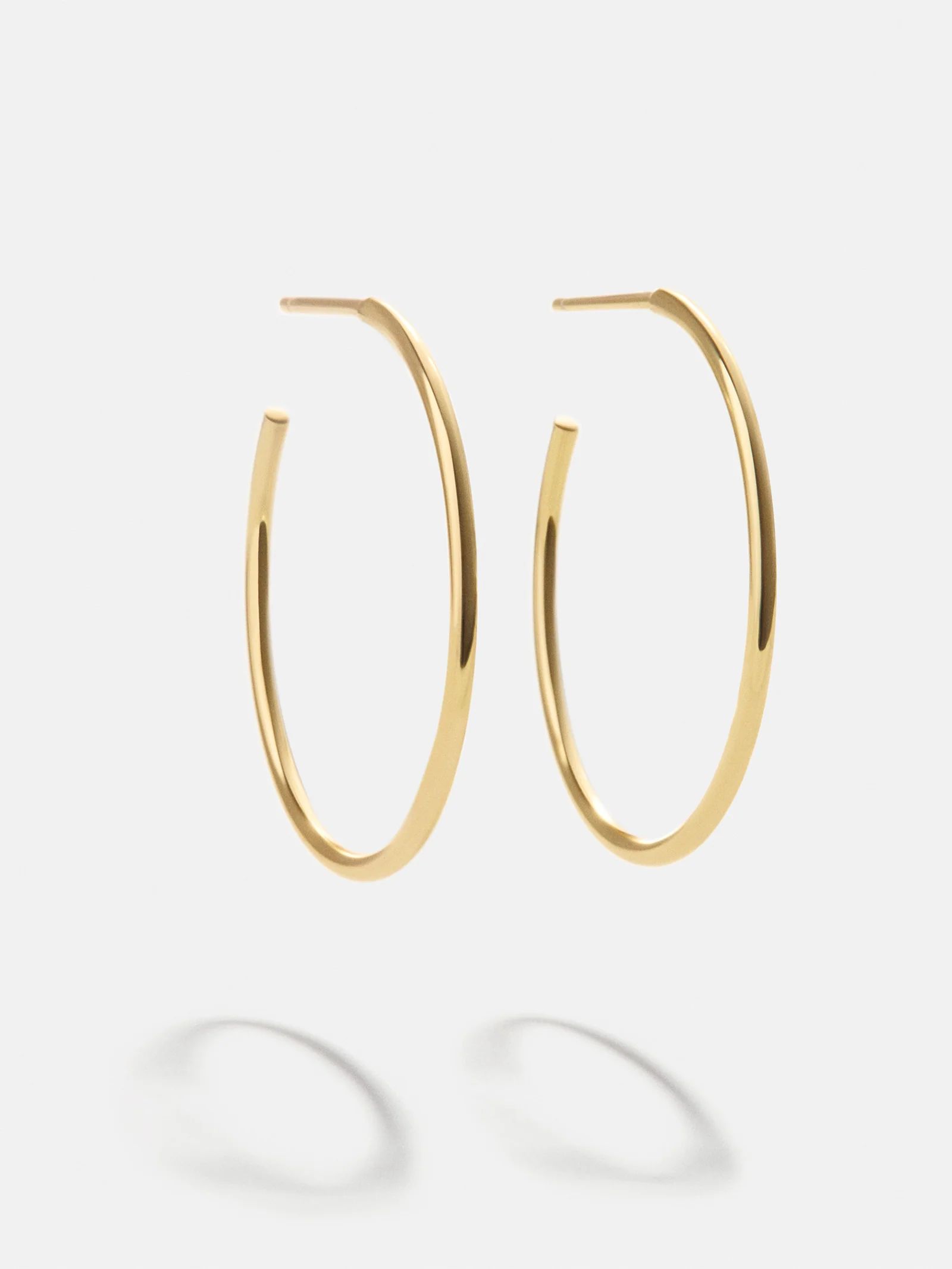 Verbena 18K Gold Earrings - 24MM | BaubleBar (US)