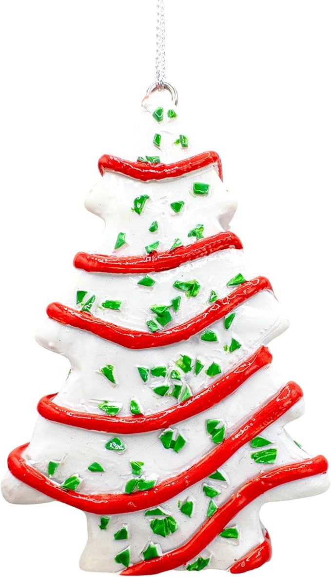 Christmas Tree Cake Dessert Treat Ornament | Amazon (US)