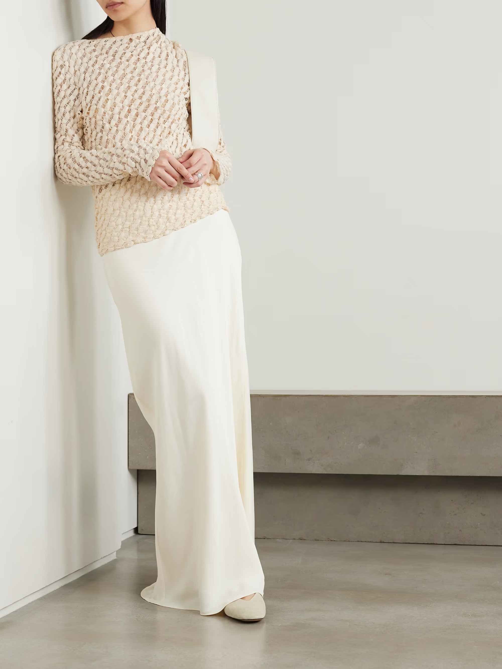 Crocheted cotton-blend top | NET-A-PORTER (UK & EU)
