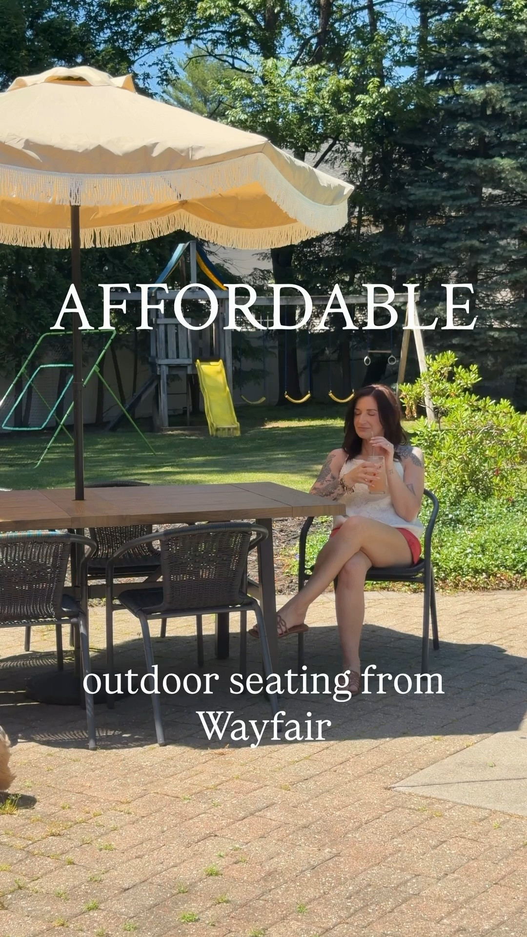 Wayfair outdoor seating!
@Wayfair #wishyouwerehere #outdoor #Wayfair #AD #WayfairPartner

#LTKHome #LTKSaleAlert
