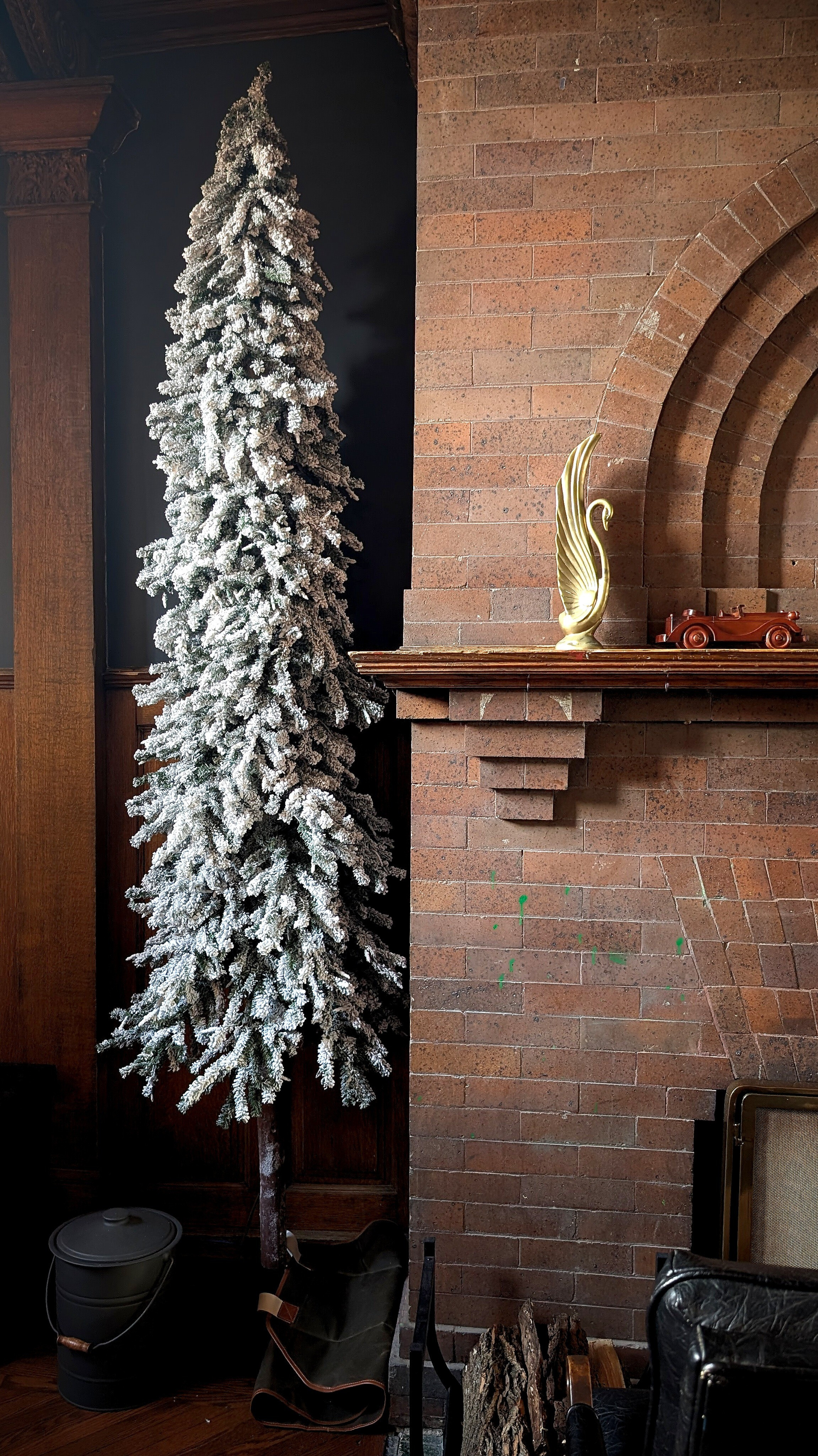 Our favorite flocked trees are currently 45% off 👀We left these up a little longer this year and I certainly don't hate looking at them 🥰

#LTKHome #LTKSeasonal #LTKSaleAlert