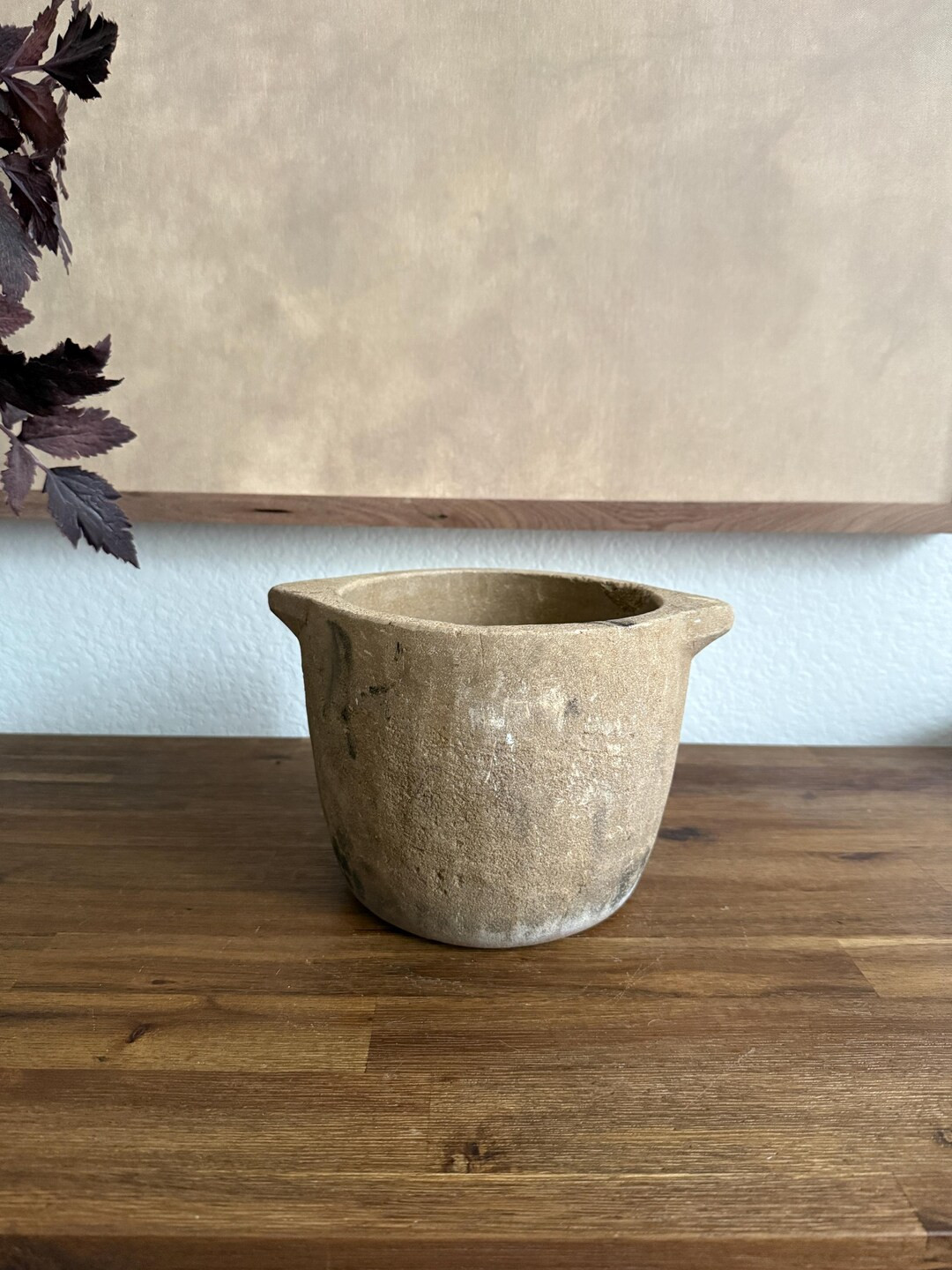 Vintage Stone Kundi Bowl - Etsy | Etsy (US)