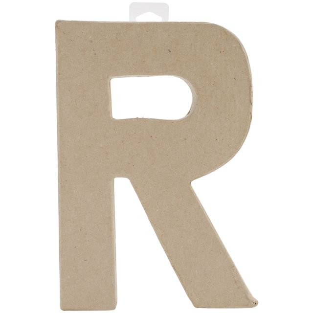 Darice 2862-R Paper-Mache Letter 8''X5.5''-R | Walmart (US)