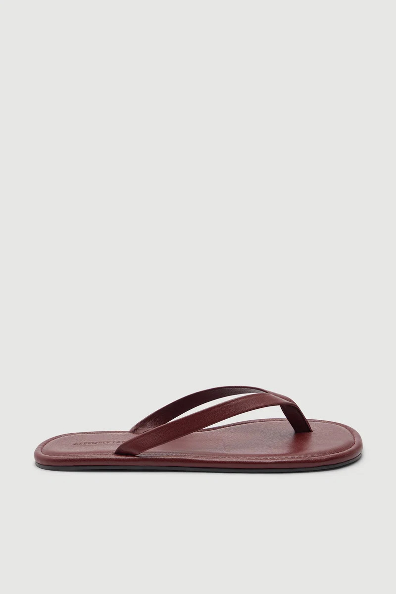 Alina Leather Thong | Assembly Label
