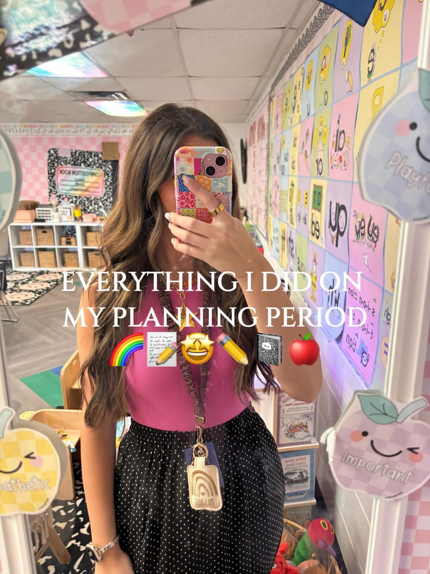 EVERYTHING I DID ON MY PLANNING PERIOD🌈🍎📝💗🤩✏️

#LTKootd #LTKdayinmylife #LTKmorningroutine