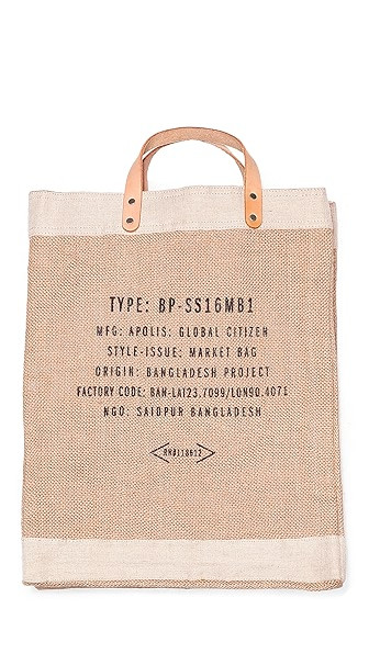 Apolis Market Bag - Natural | East Dane