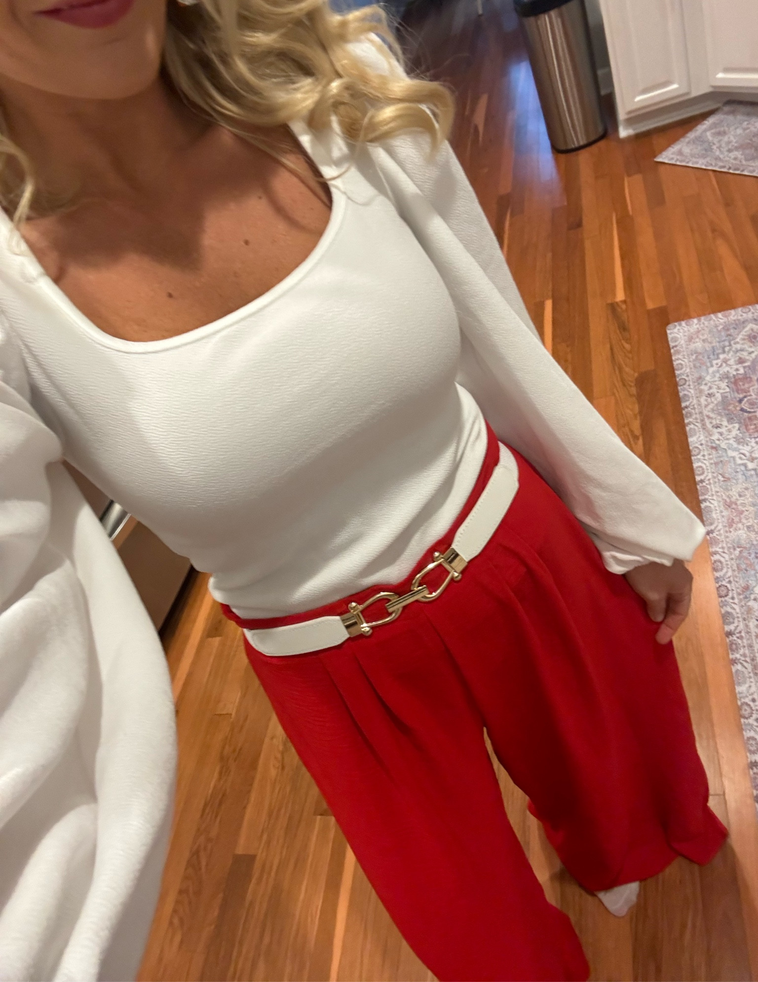 Give me all the holiday outfits! My most favorite pair of pants I own. 🎄❤️

#LTKfindsunder50 #LTKSeasonal #LTKHoliday