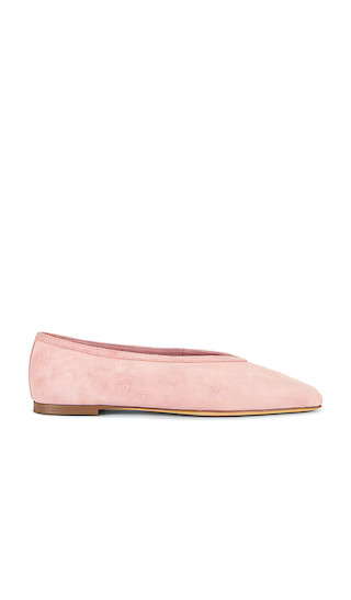 Bianca Flat in Blossom Suede | Revolve Clothing (Global)