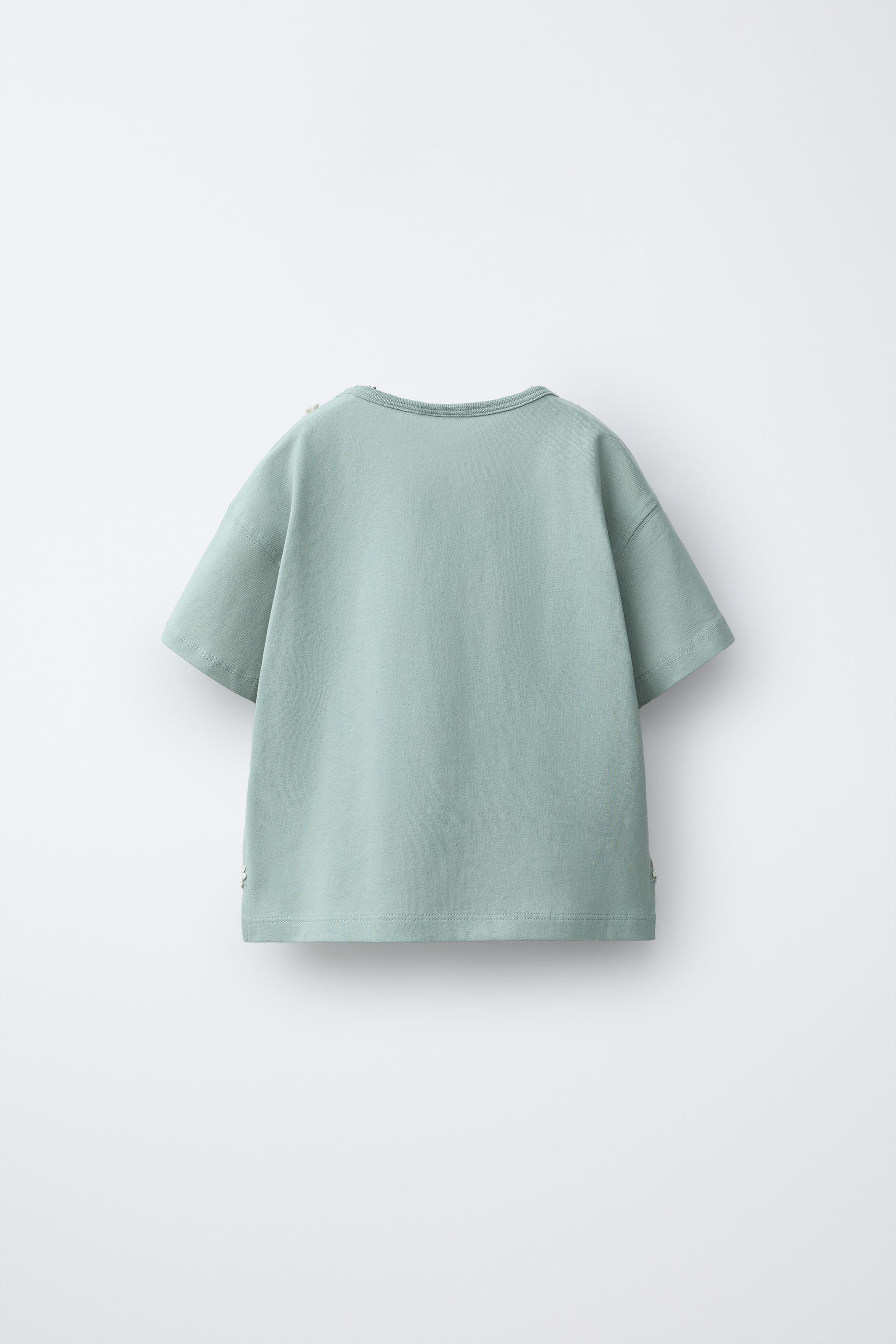 DAISY LACE T-SHIRT | Zara UK