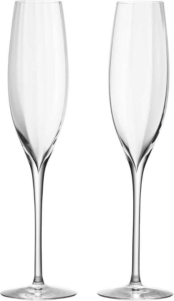 Waterford Elegance Optic Classic Champagne Flute, Pair | Amazon (US)