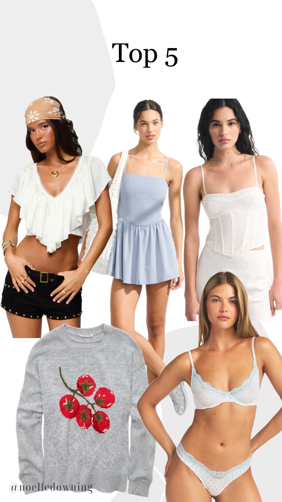 Bestsellers of week

Skims, workout dress, lace corset, tomatoe sweater

#LTKFestival #LTKMidsize #LTKSaleAlert