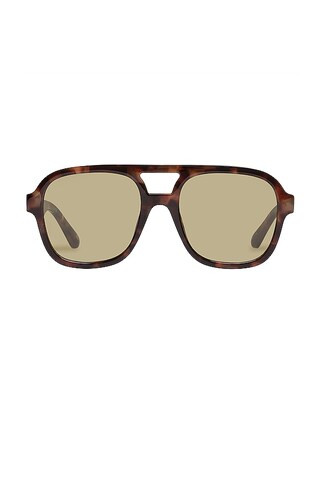 AIRE Whirlpool Sunglasses in Dark Tort & Khaki Tint from Revolve.com | Revolve Clothing (Global)