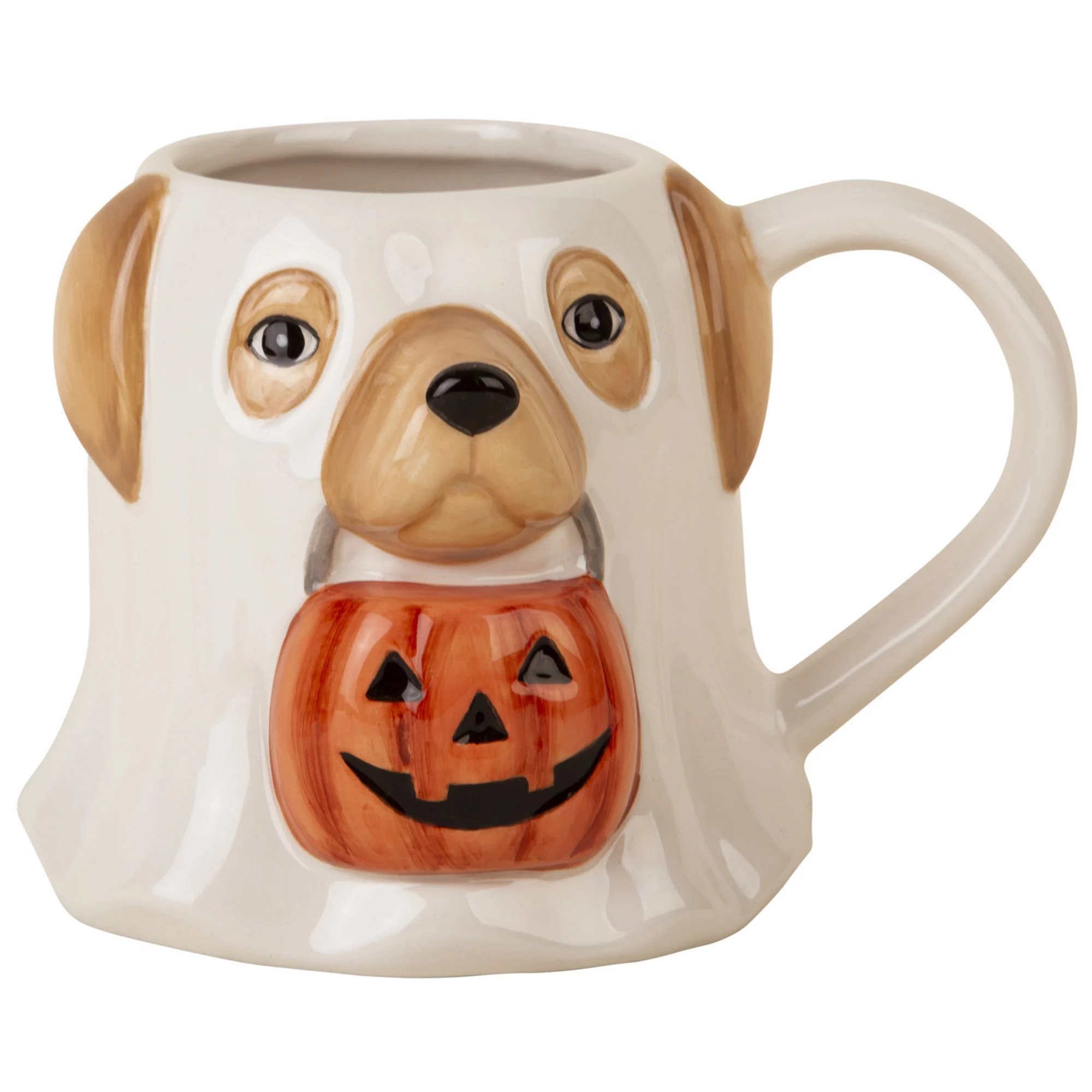 Retroware by Home Essentials Golden Lab in Ghost Costume Mug, White | Kohl's