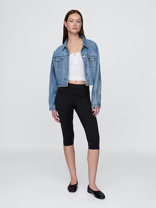 GapFit High Rise Power Crop Leggings | Gap | Gap (US)