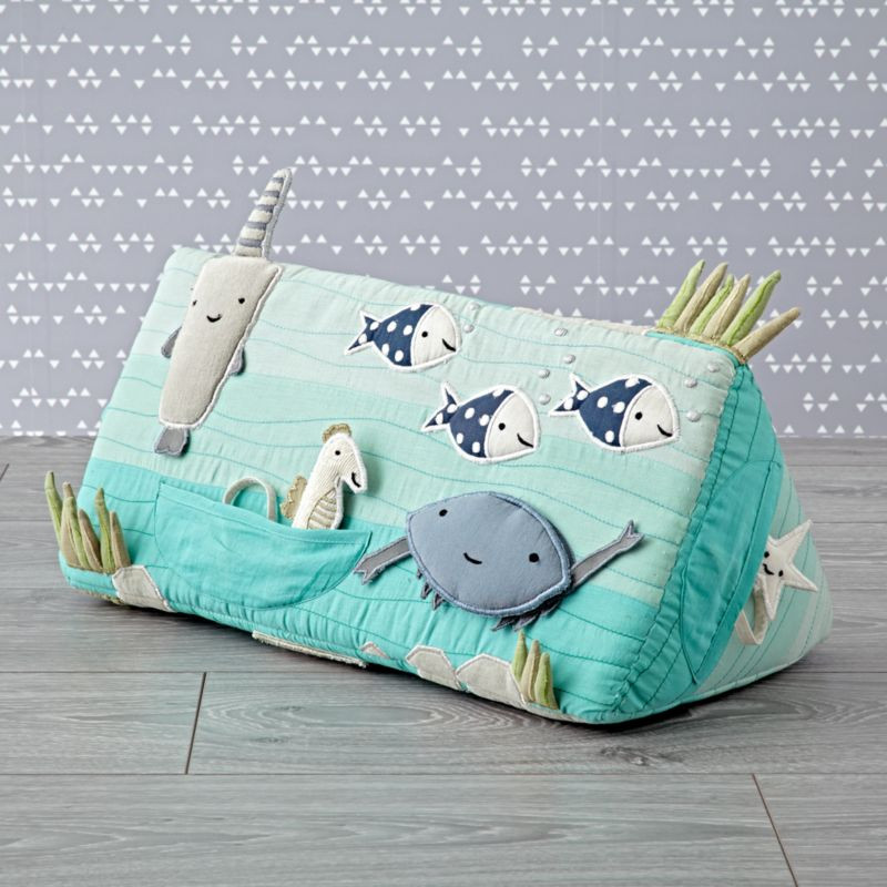 Ocean Tummy Time Toy + Reviews | Crate and Barrel | Crate & Barrel