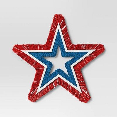 Woven Star 4th of July Wreath - Sun Squad™ | Target