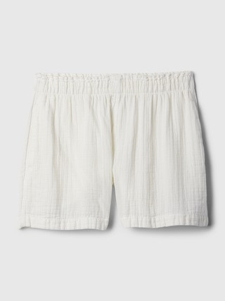 Crinkle Gauze Pull-On Shorts | Gap (US)