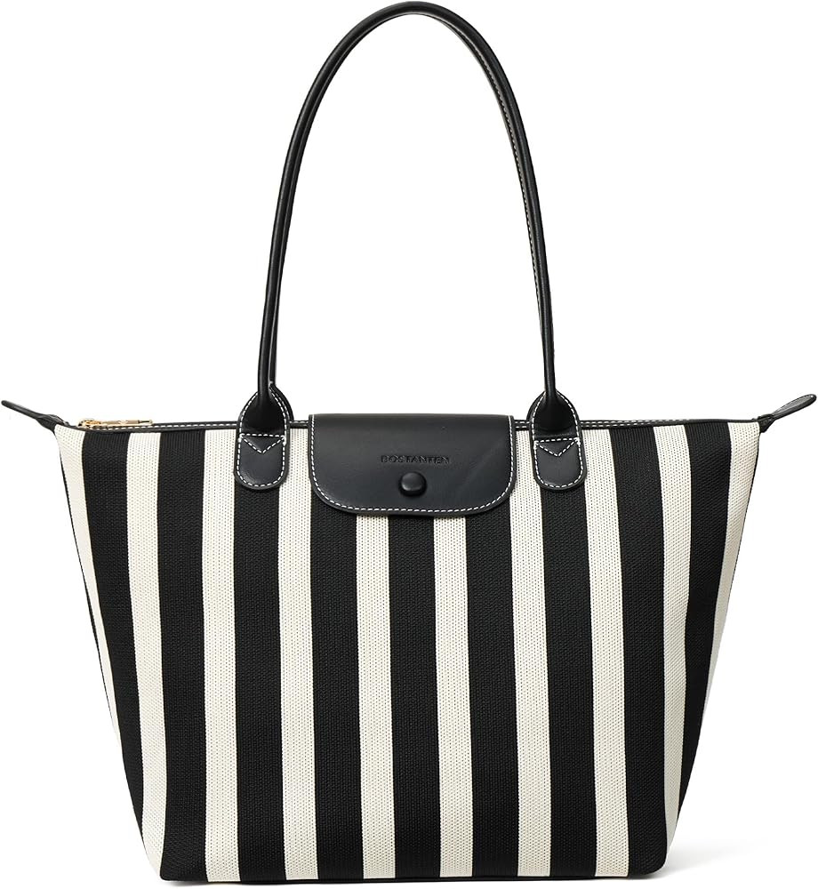 BOSTANTEN Large Tote Bags for Women Summer Beach Bag Travel Shoulder Handbag Lightweight Purses f... | Amazon (US)