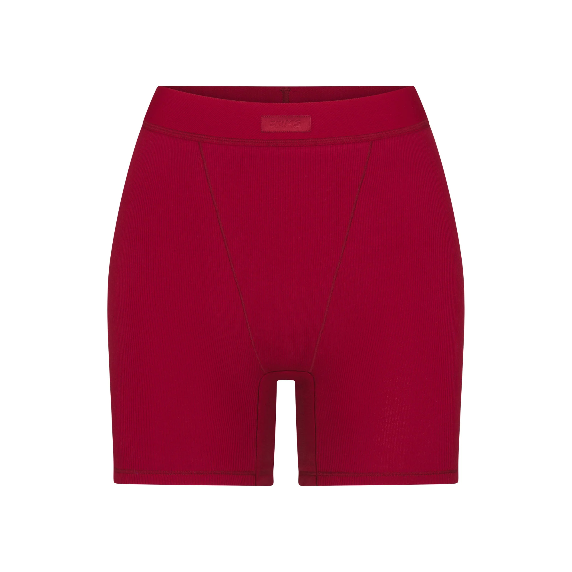 COTTON RIB BOXER | BRICK | SKIMS | SKIMS (US)