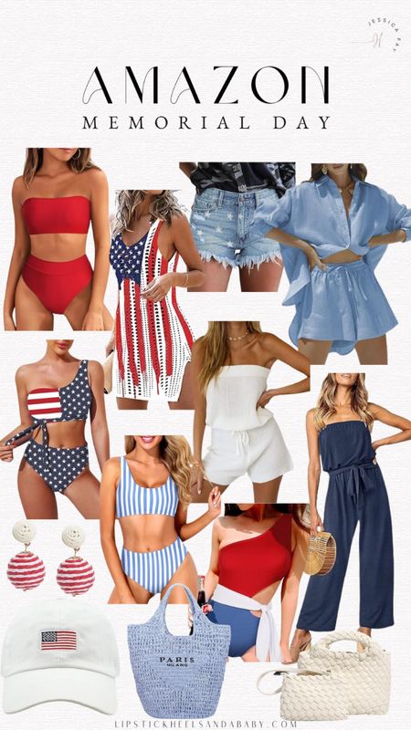 Amazon Memorial Day outfits, Memorial Day outfit ideas, 4th of july outfits, patriotic outfits 

#LTKFindsUnder100 #LTKFindsUnder50