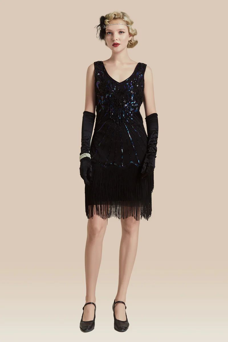 Shop 1920s Dresses - Roaring 20s Great Gatsby Dress | BABEYOND | BABEYOND