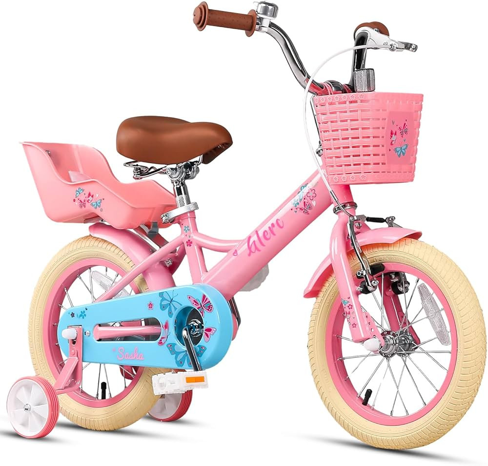Glerc Sasha Girls Bike, 12-20 Inch Kids Bike for Ages 2-13 Years Old Children, Retro Vintage Styl... | Amazon (US)