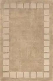 Petra High-Low Wool-Blend Rug | Fawn | Rugs USA