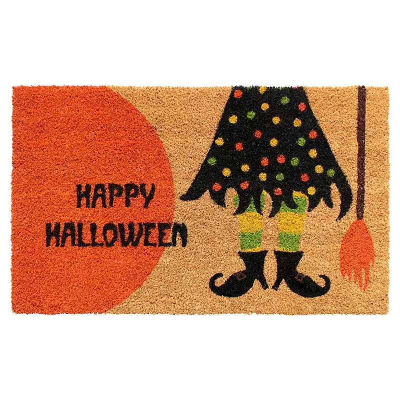 RugSmith Happy Halloween Witches Doormat - 18'' x 30'', Natural | Kohl's