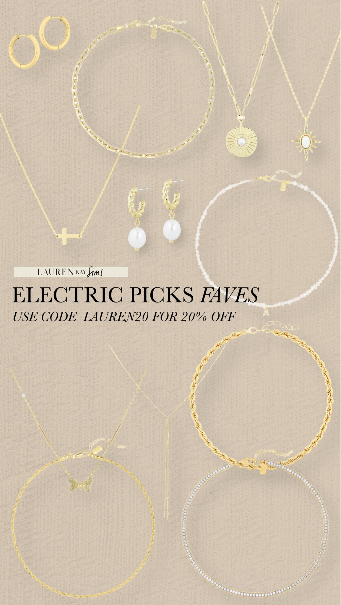 my electric picks faves!! Use LAUREN20 for 20% off! 
