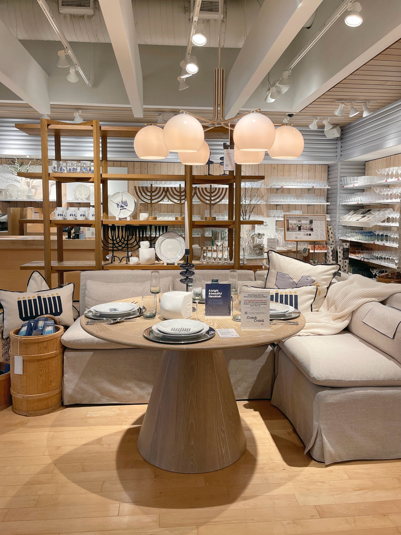 Cozy breakfast nook dreams ☕️✨ Loving this Crate & Barrel banquette setup—neutral tones, warm textures, and perfect for a sunroom or kitchen corner. It’s giving inviting, relaxed vibes with plenty of seating for morning coffee or casual meals. Linked similar pieces to recreate this look in your own home! 🏡 #NookGoals #CrateAndBarrelStyle #NeutralDecor

#LTKSaleAlert #LTKHome