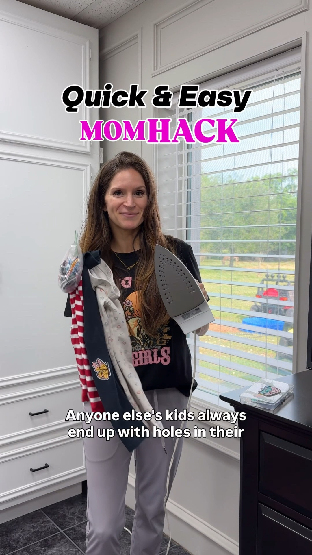 Before you throw out your kids pants with holes, try adding a cute iron on patch to cover it up! Easy Mom win for sure!

#LTKmomlife #LTKdayinmylife #LTKKids
