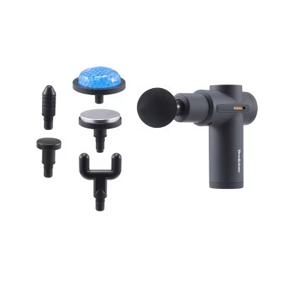 Brookstone - Percussion Massager, Cordless Handheld, Deep Tissue Muscle Relief, Portable, Rechargeable, Multiple Speeds | Target