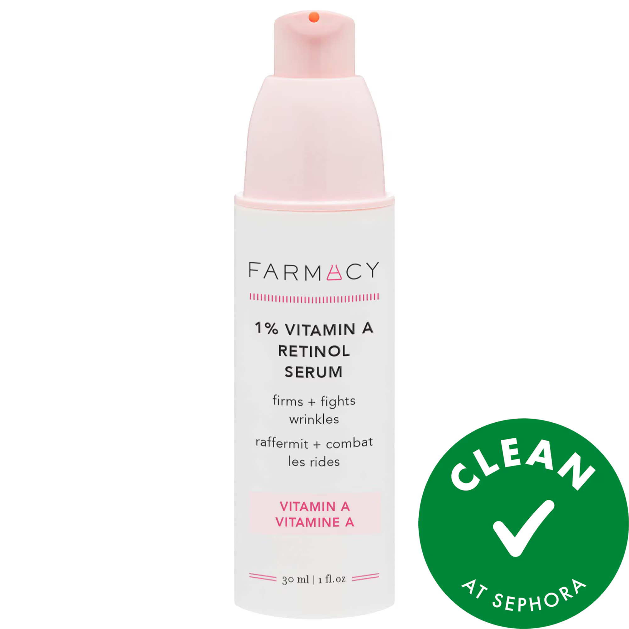 Farmacy 1% Vitamin A Retinol Serum 1 oz / 30 mL | Sephora (US)