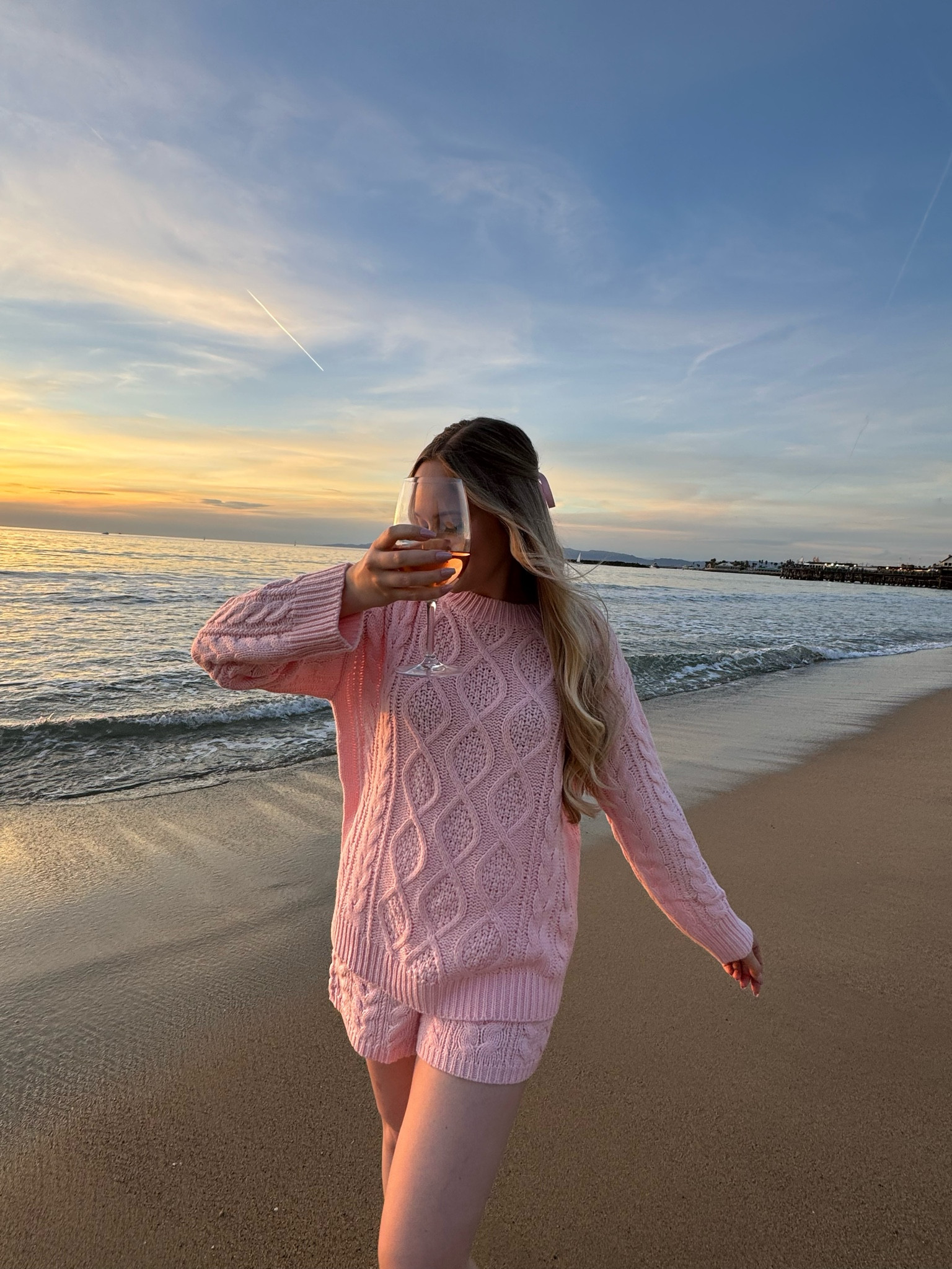 Matching pink sweater set💕 

#LTKstyletip #LTKfindsunder50 #LTKMostLoved