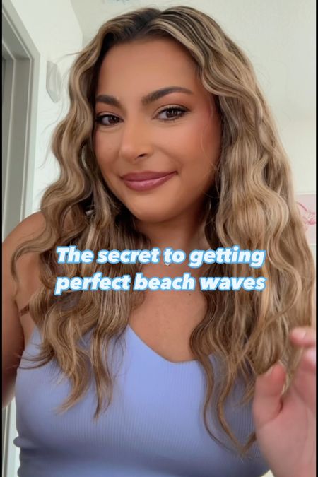 The secret to getting perfect beache waves | triple barrel iron | aquamarine hair | summer hair | beachy hair | hair tutorial 

#LTKstyletip #LTKbeauty #LTKswim