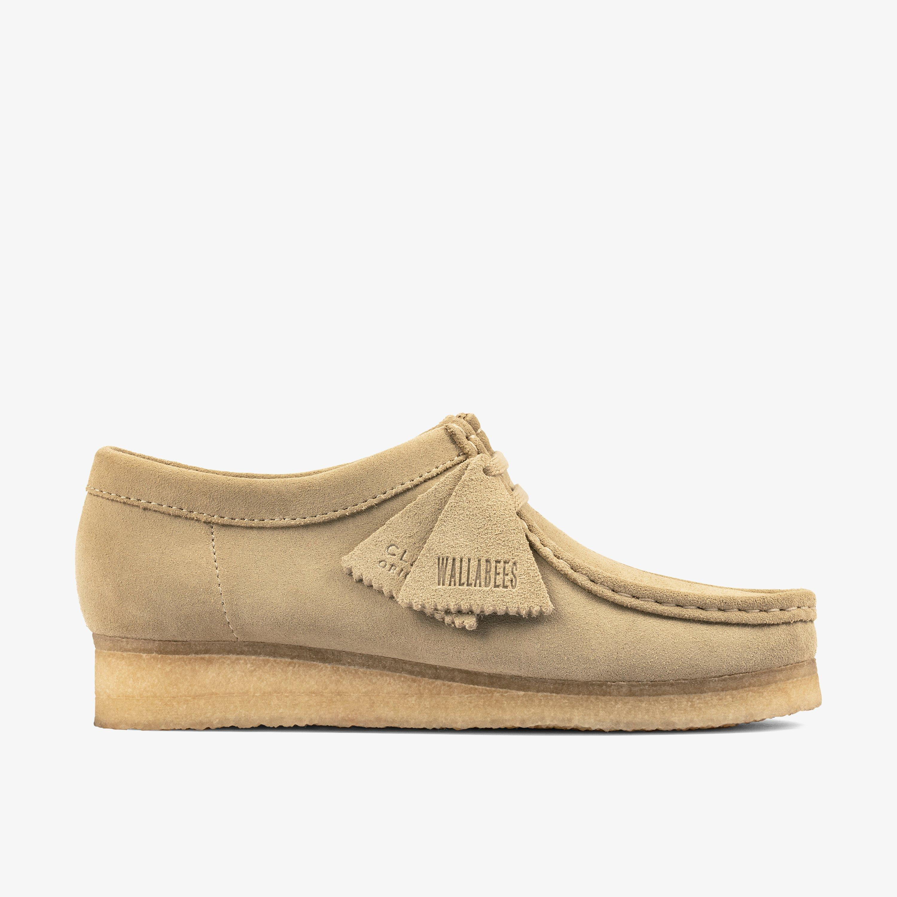 WOMENS Wallabee Maple Suede Shoes | Clarks US | Clarks (US)