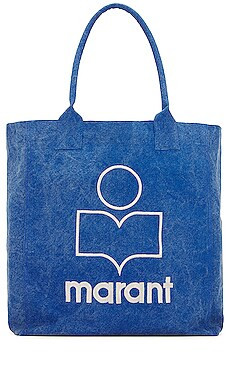Isabel Marant Yenky Tote in Blue from Revolve.com | Revolve Clothing (Global)