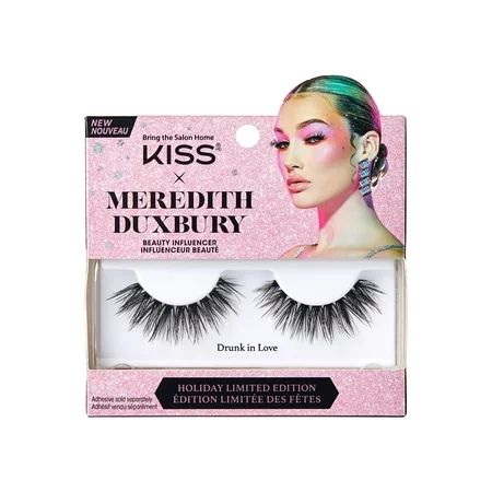 KISS X MEREDITH DUXBURY Holiday Limited Edition False Eyelashes ‘Drunk In Love’ 1 Pair | Walmart (US)