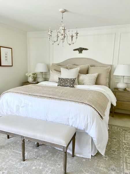 My Primary Bedroom Refresh is complete thanks to @ballarddesigns! I mixed the Audrey Pom Pom quilt and shams with Suri velvet shams, added the gorgeous Grace side tables, two Suzanne Kasler gourd lamps, and a fun Suzanne Kasler sunburst mirror! It feels like a completely different space!


#sponsored
#ballarddesigns
#myballardstyle
#primarybedroom
#bedroomdecor
#homedecor 


#LTKFind #LTKstyletip #LTKhome