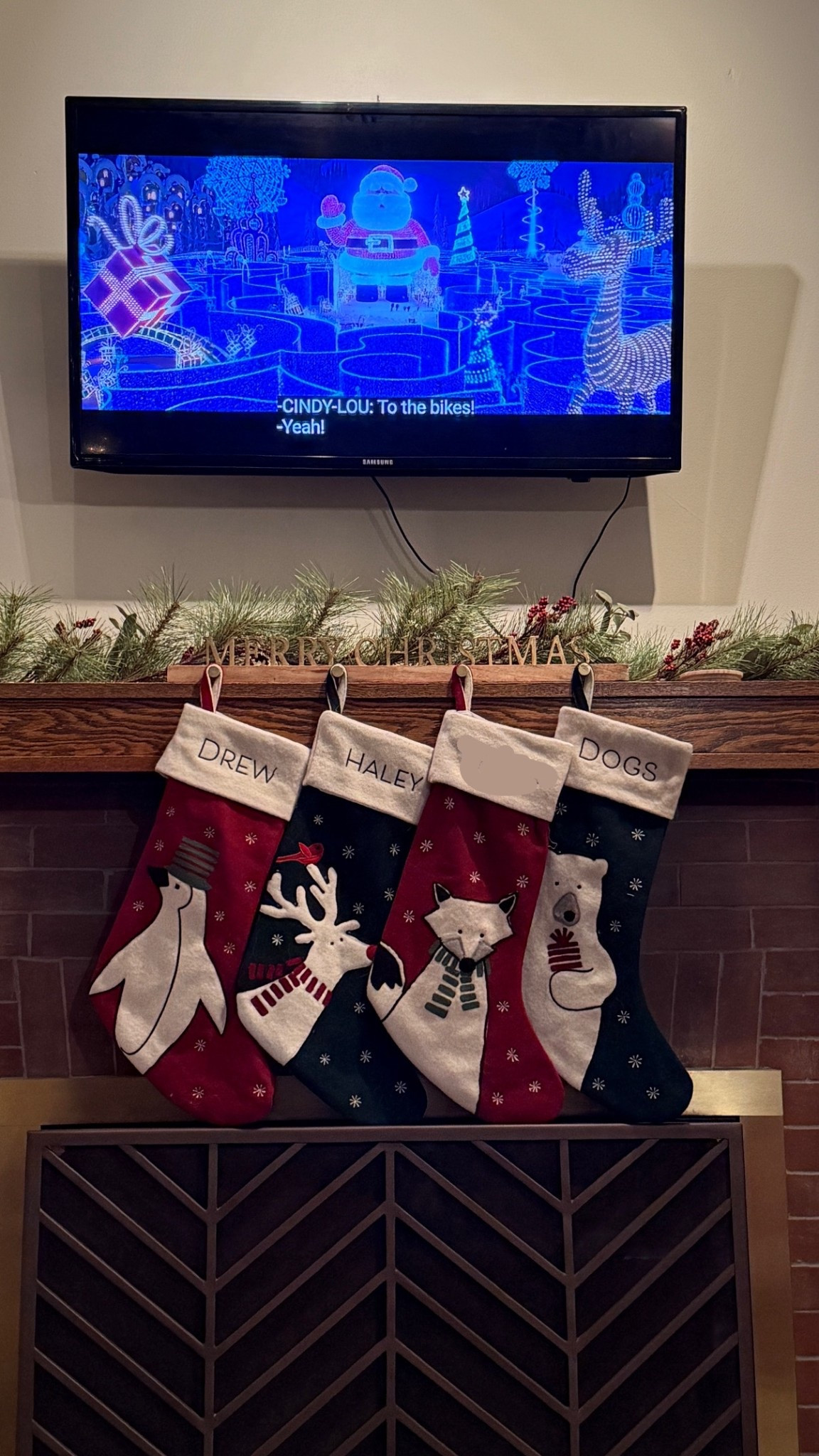 I was so excited to pull out the custom stockings we ordered from crate and barrel last year. They look SO good on our mantle together! 

#LTKHoliday #LTKTravel #LTKSeasonal