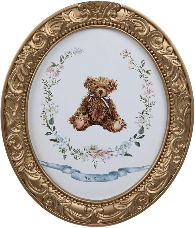 Hobby Lobby Oval Wall Art, Nursery Collection with Inspirational Messages, 12" H x 10" W, Gold Fr... | Amazon (US)