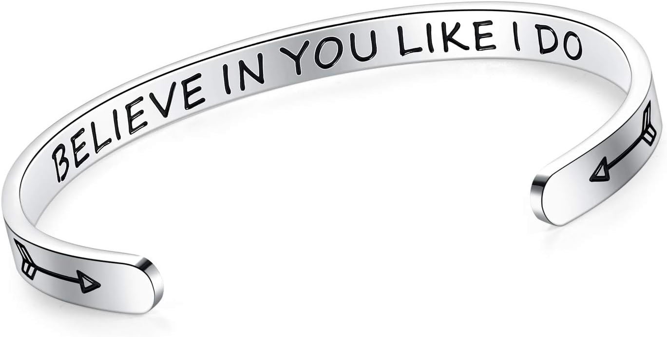 SAM & LORI Personalized Bracelets for Teen Girls/Women-Inspirational Jewelry Gifts (Various Desig... | Amazon (US)