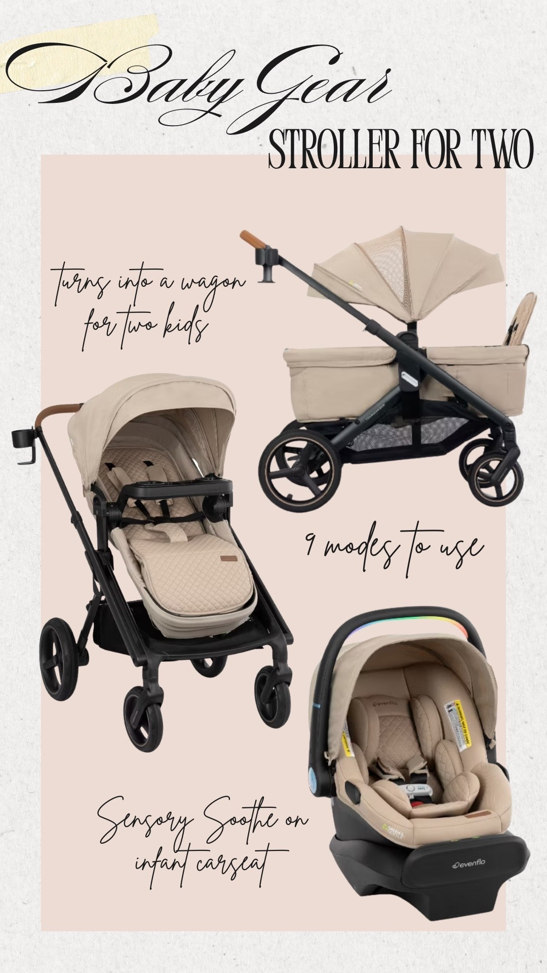 Invested in our first big baby purchase 👶🏼 a perfect stroller for infant and toddler. 9 different ways to transform!

#LTKmomlife #LTKBaby #LTKKids