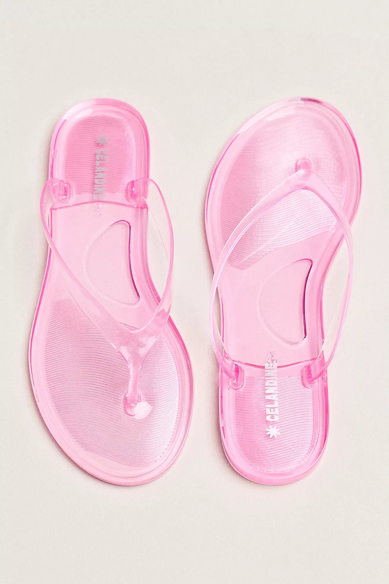 Celandine Jelly Flip Flops | Anthropologie (US)