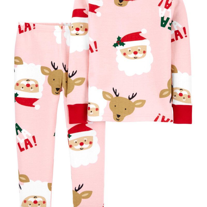 2-Piece Santa 100% Snug Fit Cotton PJs | Carter's