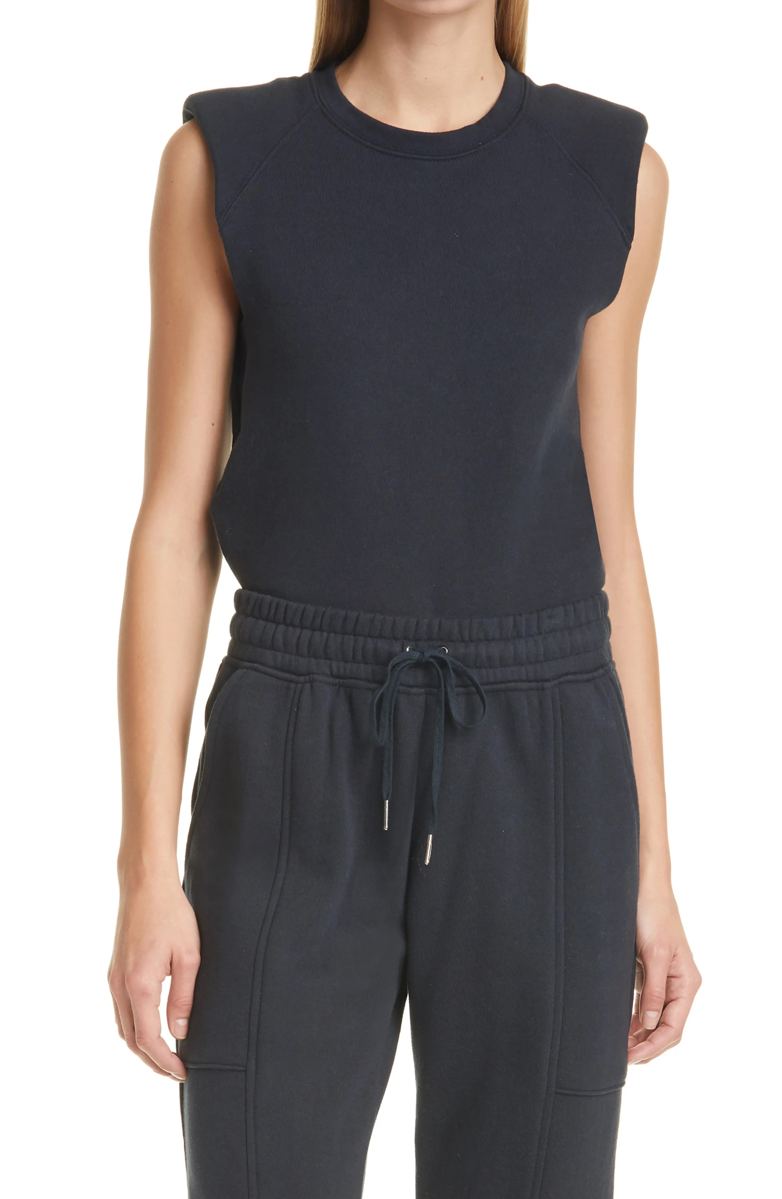 Women's Jonathan Simkhai Standard Channing Sleeveless Bodysuit, Size X-Small - Black | Nordstrom